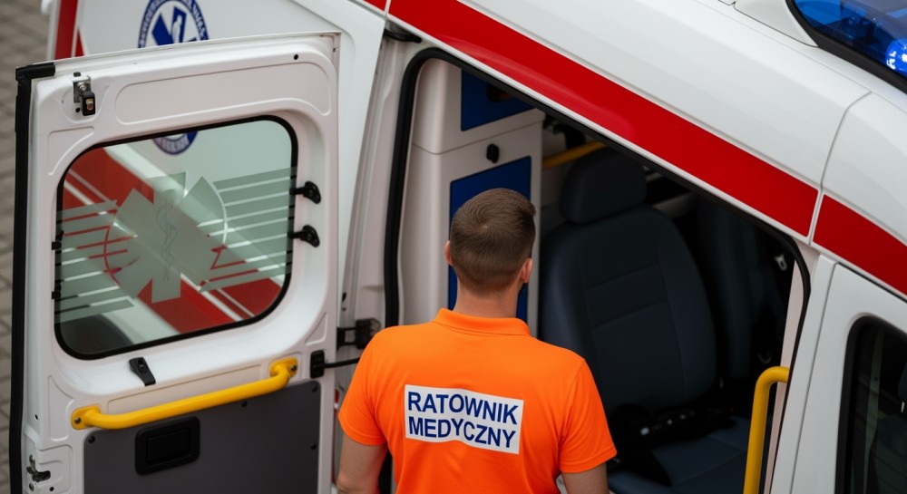 Zadzwonił po karetkę dla transportu do domu, trafił do policyjnej celi