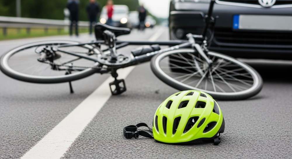 Czujność świadków i policji uratowała nietrzeźwego rowerzystę przed tragedią