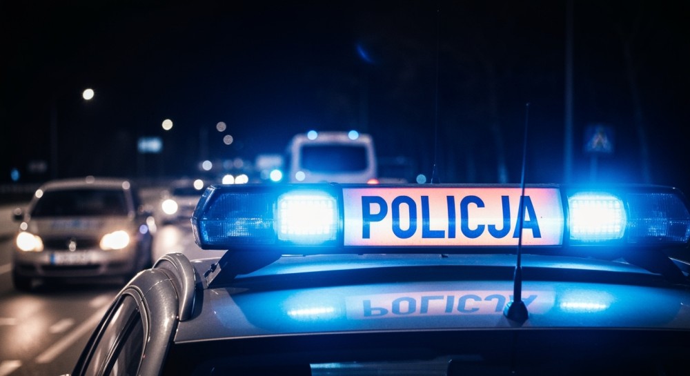 Pobity mężczyzna, sprawca z dozorem policyjnym